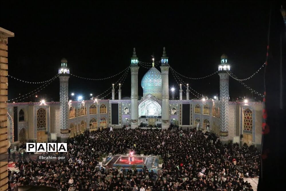 شب بیست و سوم ماه رمضان در حرم حضرت محمد هلال بن علی( ع )