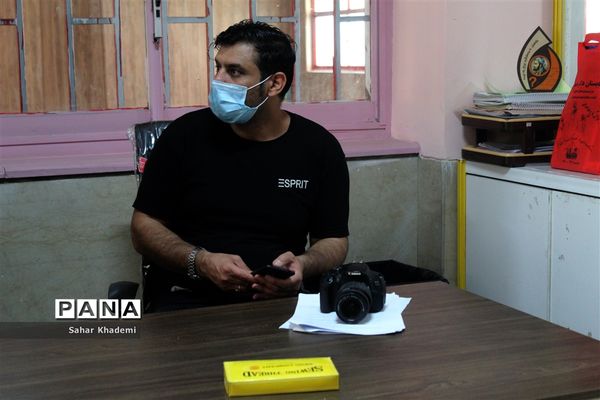 پشت صحنه فیلم کوتاه «میهمانی لاله»