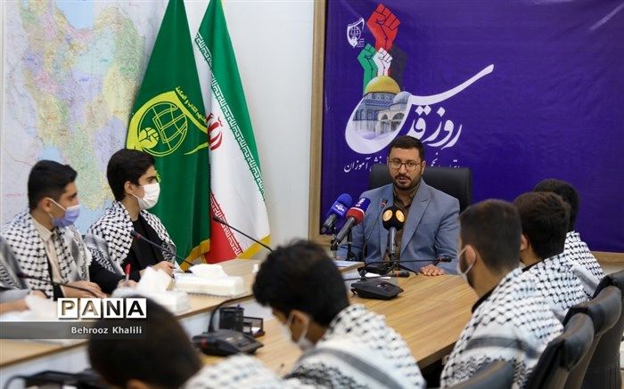 برپایی غرفه‌های روز قدس از سوی ۳۶۰ مرکز اتحادیه انجمن اسلامی دانش‌آموزان