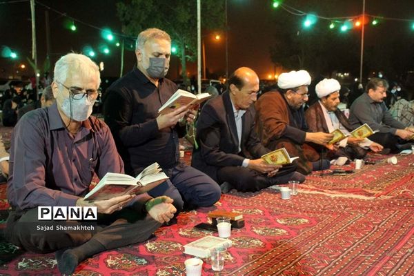 احیای شب بیست و سوم ماه رمضان در اهواز