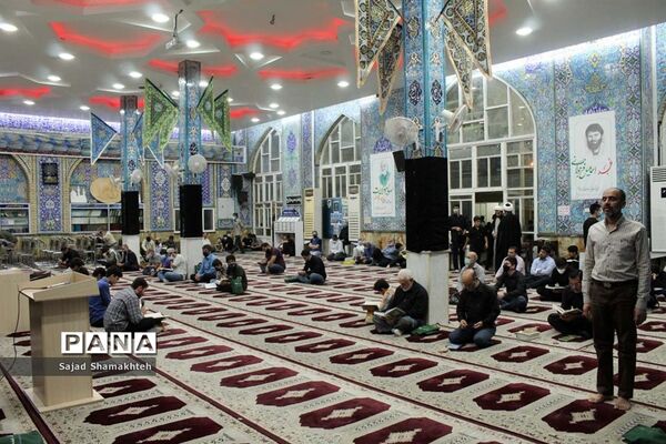 احیای شب بیست و سوم ماه رمضان در اهواز