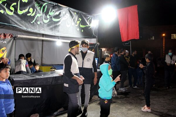 برپایی موکب جوانان حضرت علی اکبر(ع)  در خراسان جنوبی
