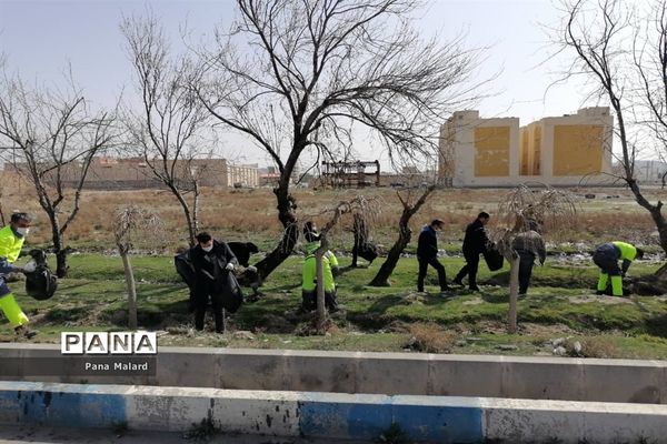 فعالیت‌های فعالان محیط زیست ملارد در هفته زمین