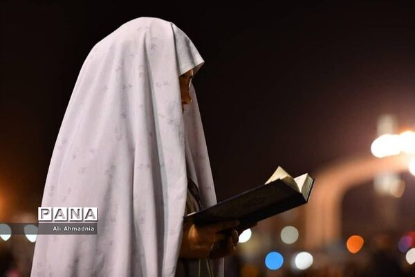 مراسم احیاء سومین شب قدر در قم-2