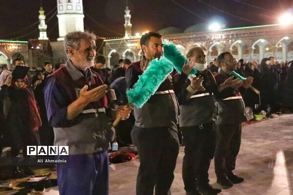 مراسم احیاء سومین شب قدر در قم-2