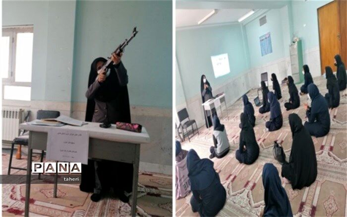 برگزاری دوره آموزشی کار با اسلحه در شهرستان بن