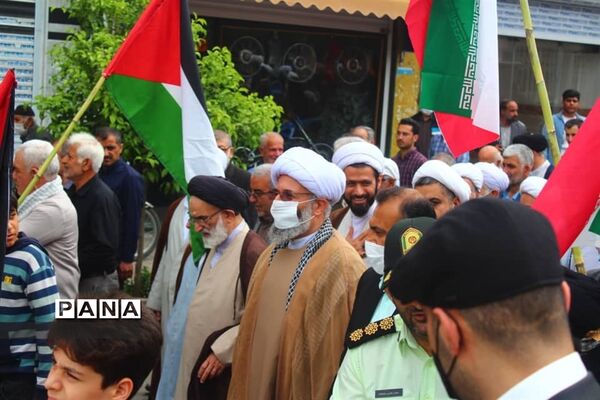 راهپیمایی روز قدس در میاندورود