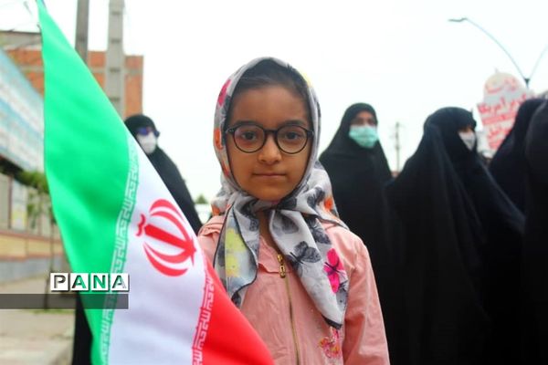 راهپیمایی روز قدس در میاندورود