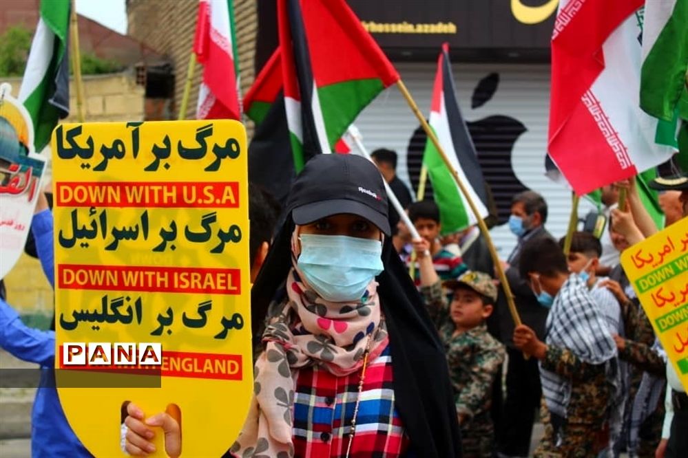 راهپیمایی روز قدس در میاندورود