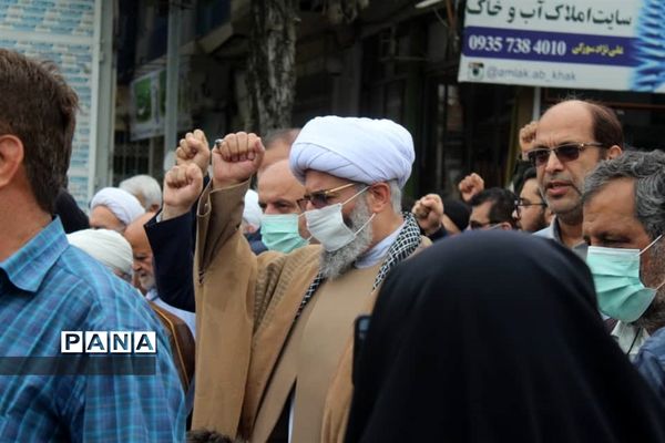 راهپیمایی روز قدس در میاندورود