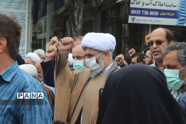 راهپیمایی روز قدس در میاندورود