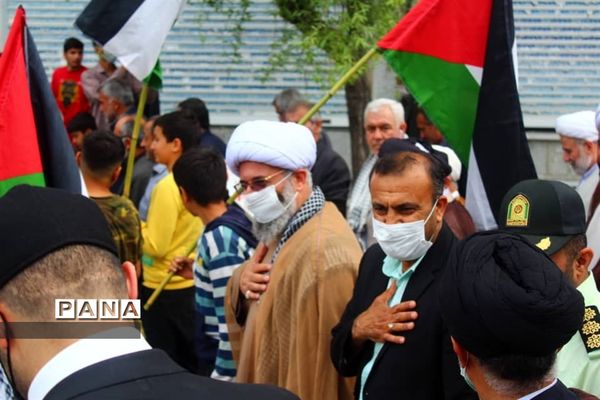 راهپیمایی روز قدس در میاندورود