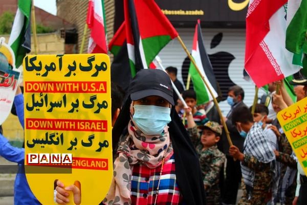 راهپیمایی روز قدس در میاندورود