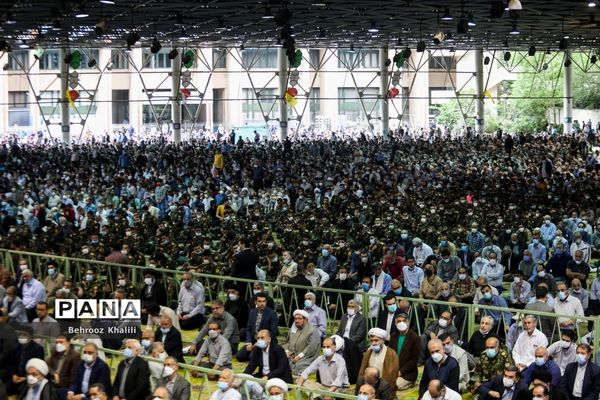 نماز جمعه تهران در روز جهانی قدس