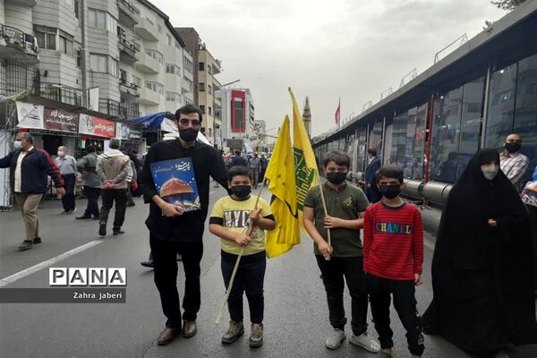 حضور پرشور نسل جدید در راهپیمایی روز قدس