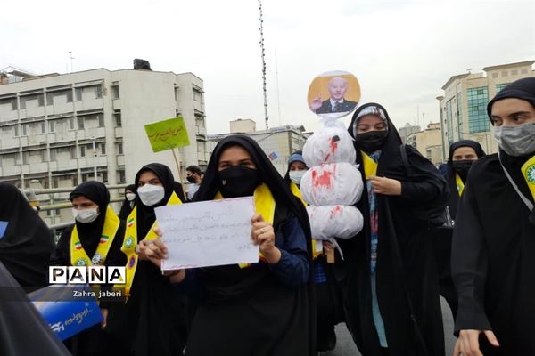 حضور پرشور نسل جدید در راهپیمایی روز قدس