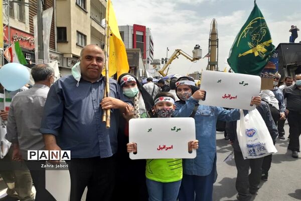 حضور پرشور نسل جدید در راهپیمایی روز قدس