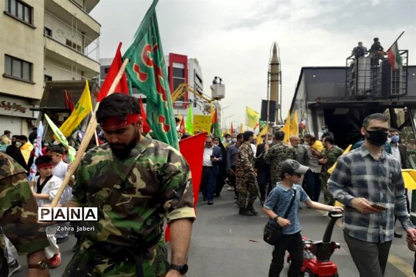 حضور پرشور نسل جدید در راهپیمایی روز قدس