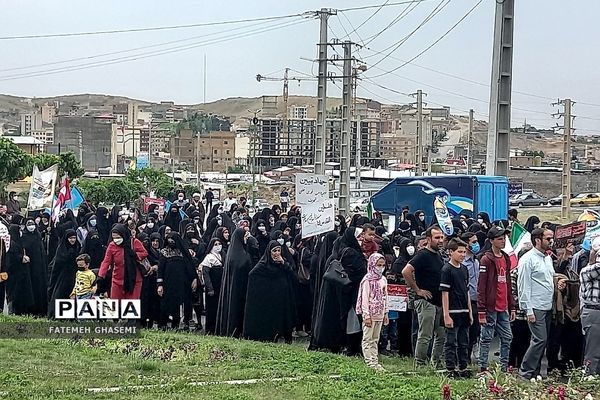 حضور پرشور مردم شهرستان پردیس در روز قدس