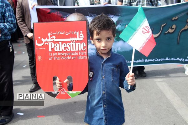 حضور پرشور مردم مشهد در راهپیمایی روز قدس