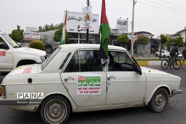 بانگ استکبارستیزی مردم در خیابان‌های بهنمیر پیچید