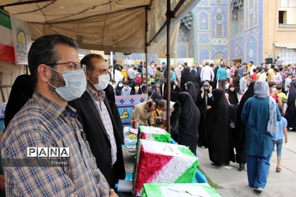 حضور پرشکوه مردم اصفهان در راهپیمایی روز قدس