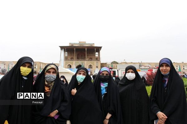 حضور پرشکوه مردم اصفهان در راهپیمایی روز قدس