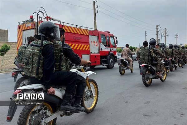 حضور پرشور نسل انقلابی مردم بهارستان‌دو در راهپیمایی روز قدس