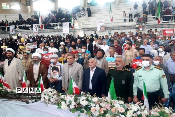 برگزاری راهپیمایی روز قدس در کاشان