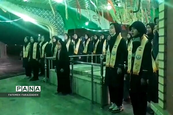 محفل نورانی انس با قرآن در مصلی شهر حسن‌آباد