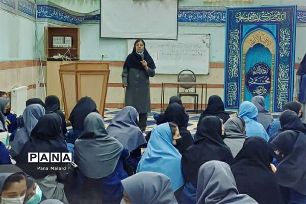 پویش «مقلوبه با طعم مقاومت» در دبیرستان عصمت ملارد