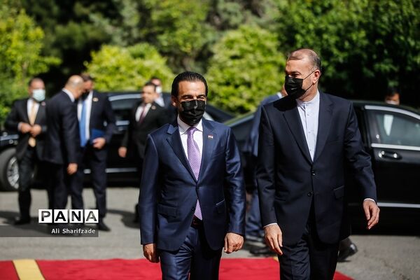 دیدار رئیس مجلس عراق با وزیر امور خارجه