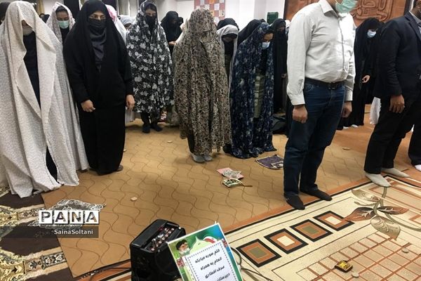 ضیانت افطار در دبیرستان مرضیه