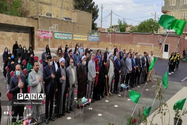 کلنگ‌زنی ساخت مدرسه جدید در نصیرشهر