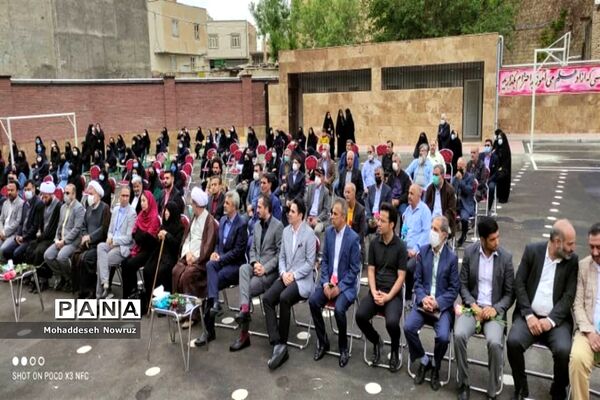 کلنگ‌زنی ساخت مدرسه جدید در نصیرشهر