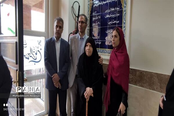 کلنگ‌زنی ساخت مدرسه جدید در نصیرشهر