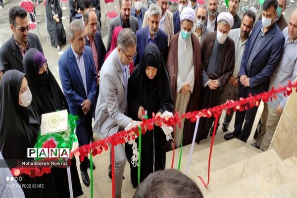 کلنگ‌زنی ساخت مدرسه جدید در نصیرشهر