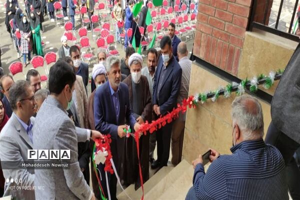 کلنگ‌زنی ساخت مدرسه جدید در نصیرشهر