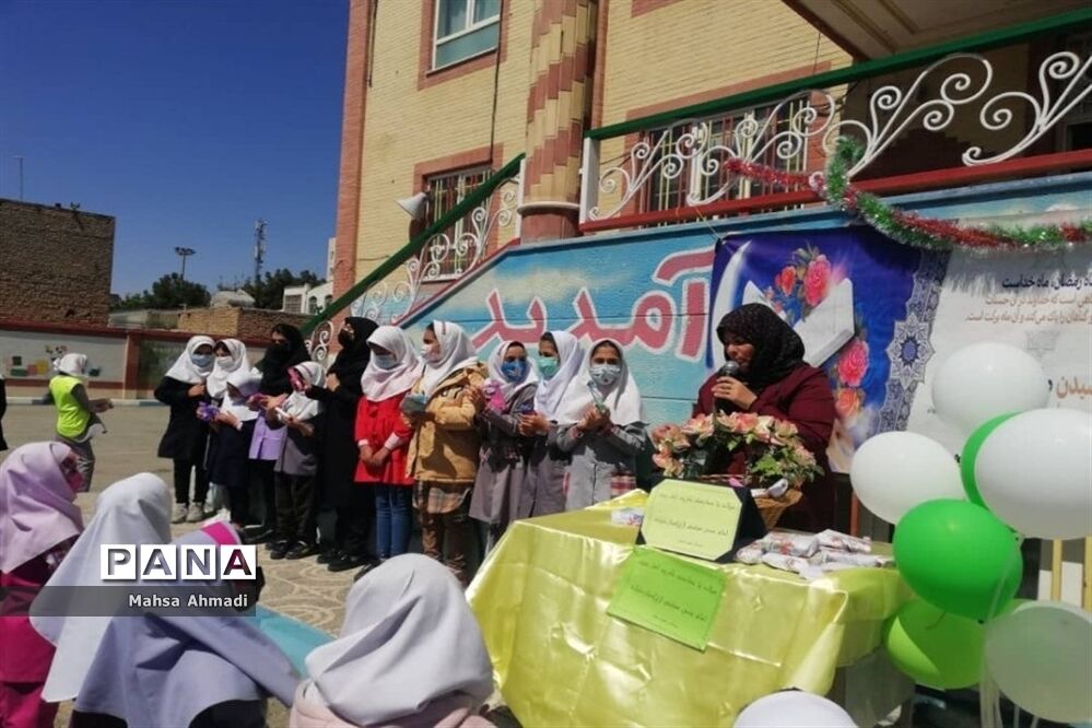تقدیر از دانش‌آموزان فعال دبستان شهید‌سیفی شهرستان رباط کریم