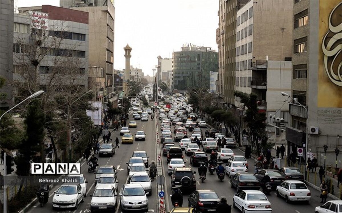 بارش باران در محورهای مواصلاتی ۹ استان کشور
