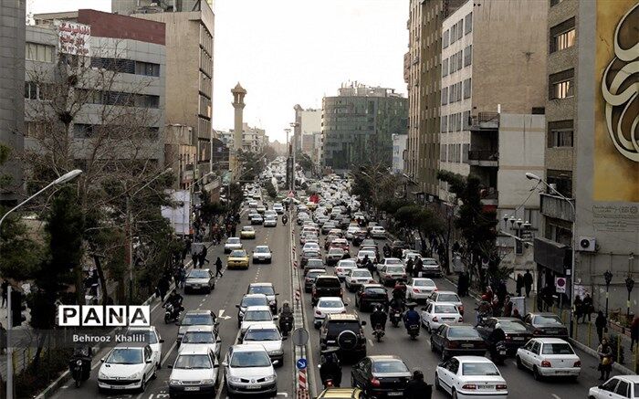 بارش باران در محورهای مواصلاتی ۹ استان کشور