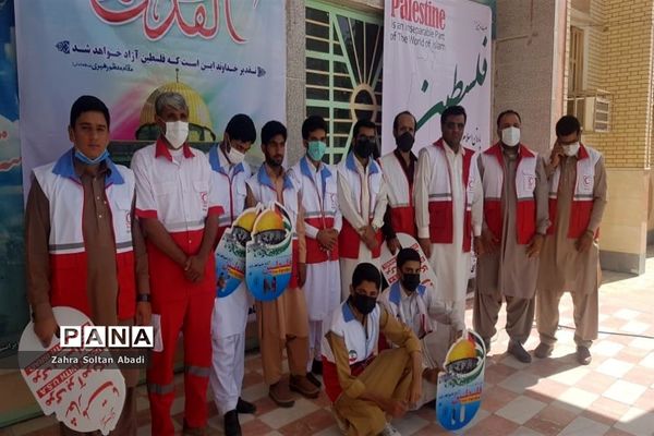 راهپیمایی روز قدس در ایرانشهر