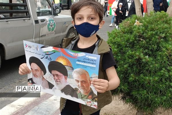 برگزاری راهپیمایی باشکوه روز جهانی قدس در شهرستان قدس