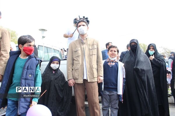حضور کودکان و نوجوانان در راهپیمایی روز قدس