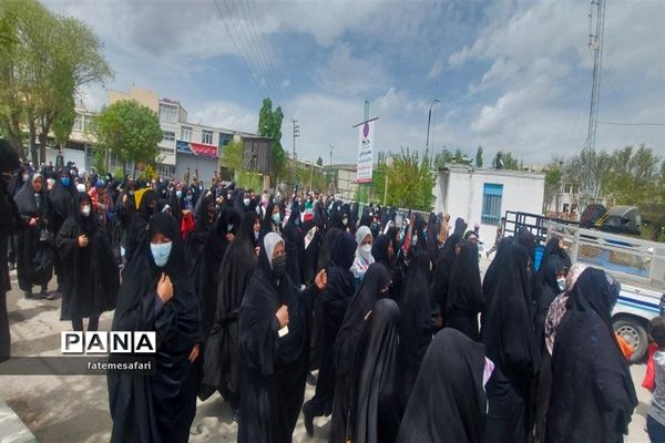 مراسم راهپیمایی روز جهانی  قدس در شهرستان فیروزکوه
