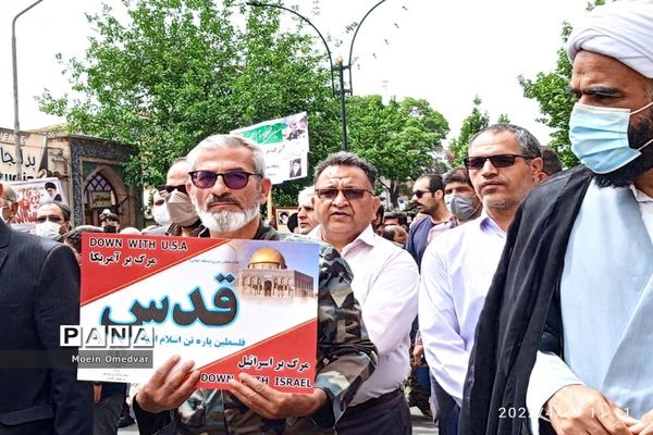 راهپیمایی روز جهانی قدس در کاشمر