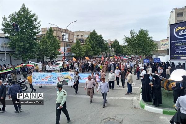 راهپیمایی روز جهانی قدس در کاشمر