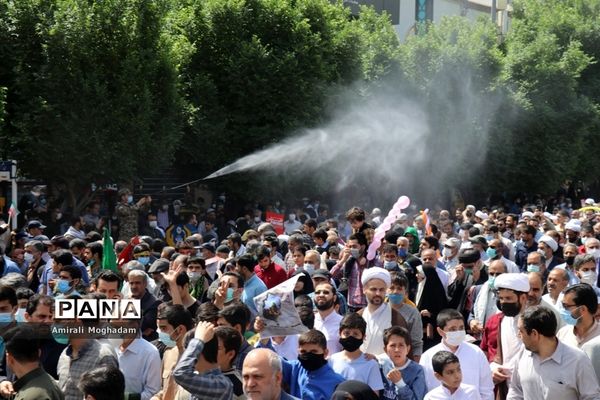 راهپیمایی روز قدس در مشهد مقدس