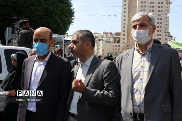 راهپیمایی روز قدس در مشهد مقدس