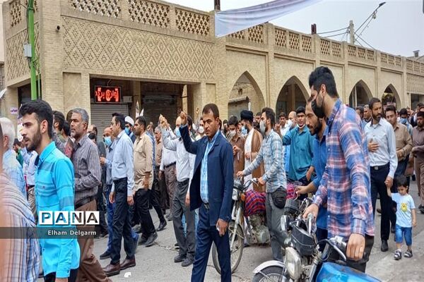 راهپیمایی روز قدس در شهرستان شوشتر